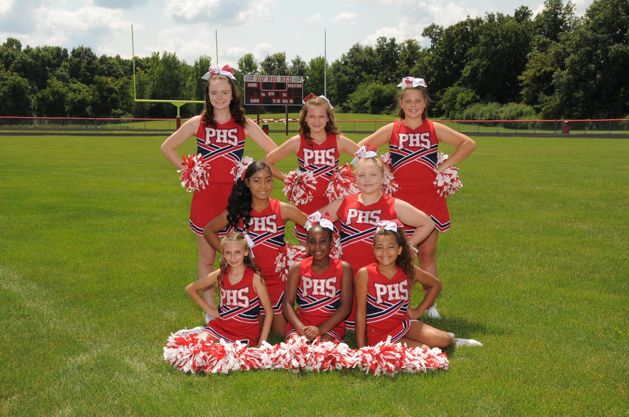 2018 photos Cheerleading Perry Local School District