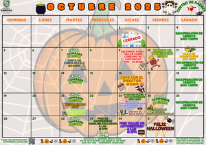 Calendario de Octubre