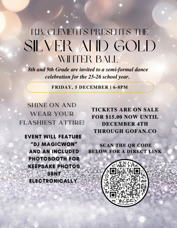 N.B. Clements presents the Silver & Gold Winter Ball Featured Photo
