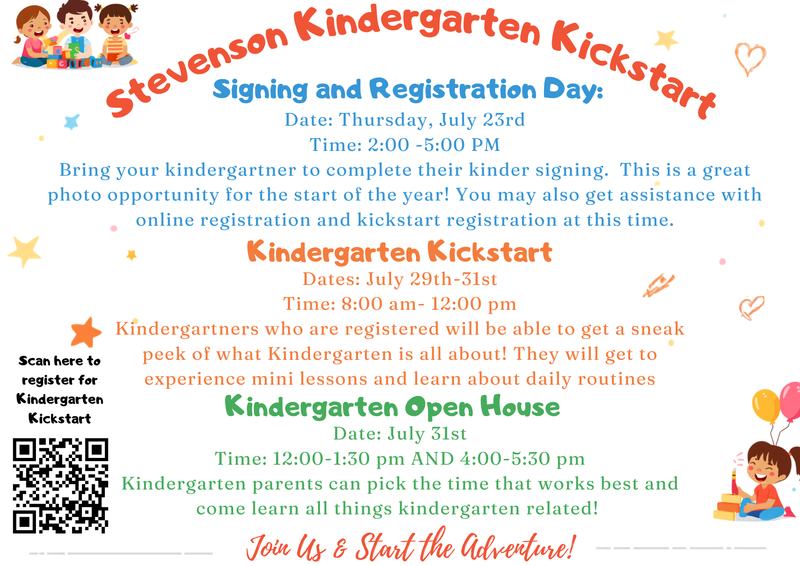 kinder kickstart flyer