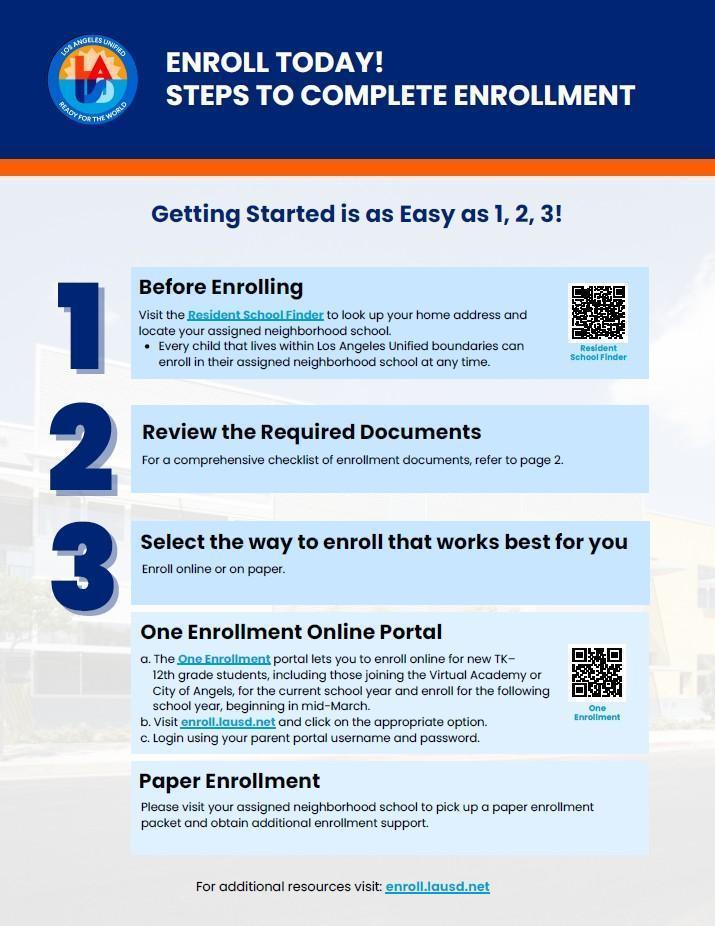 One Enrollment