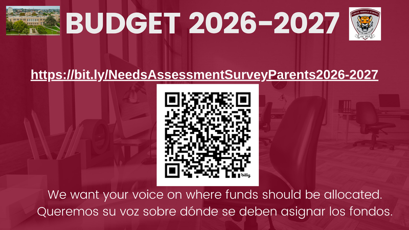 Budget Needs Assessment - Parents/Guardians