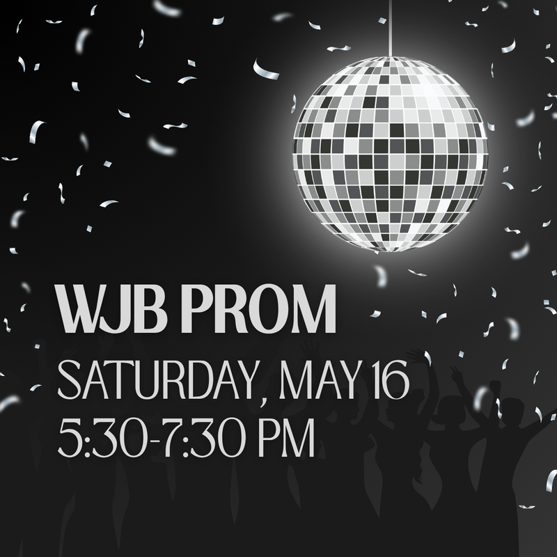 WJB Prom Square Graphic