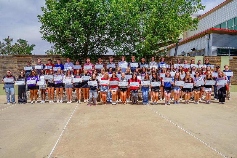 Group photo of all 66 character scholarship recipients