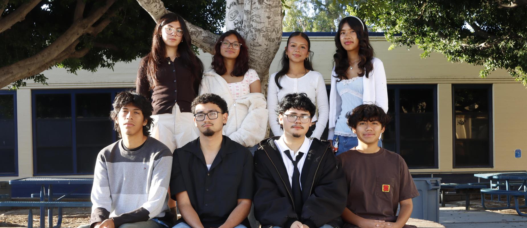 Students in Senior Park