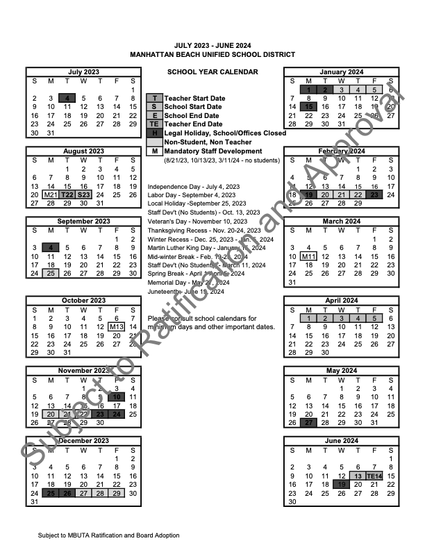 District Calendar – Parents – Robinson Elementary School District Calendar – Parents – Robinson Elementary School