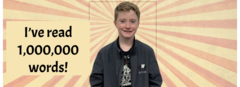 I've read 1,000,000 words!