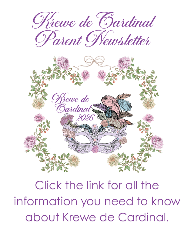 Krewe de Cardinal Newsletter Featured Photo