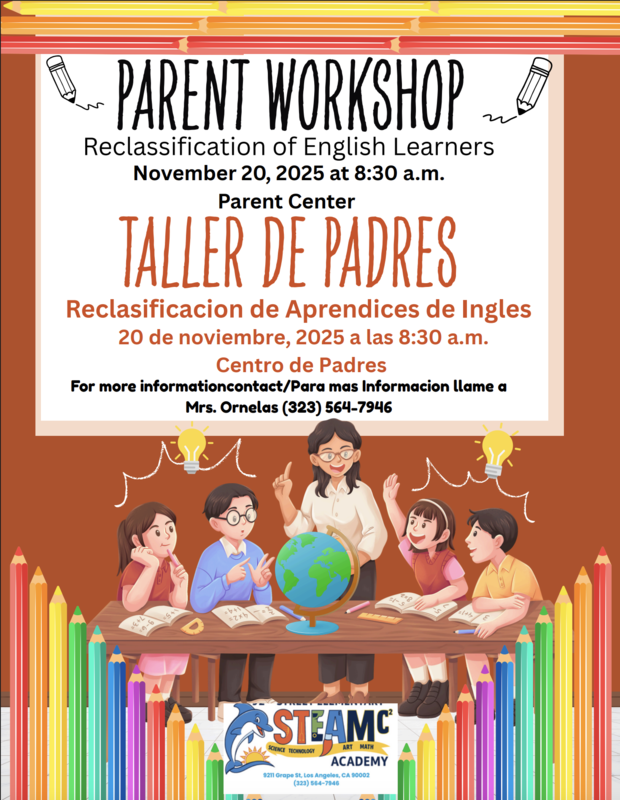 Parent Workshop/Taller De Padres
