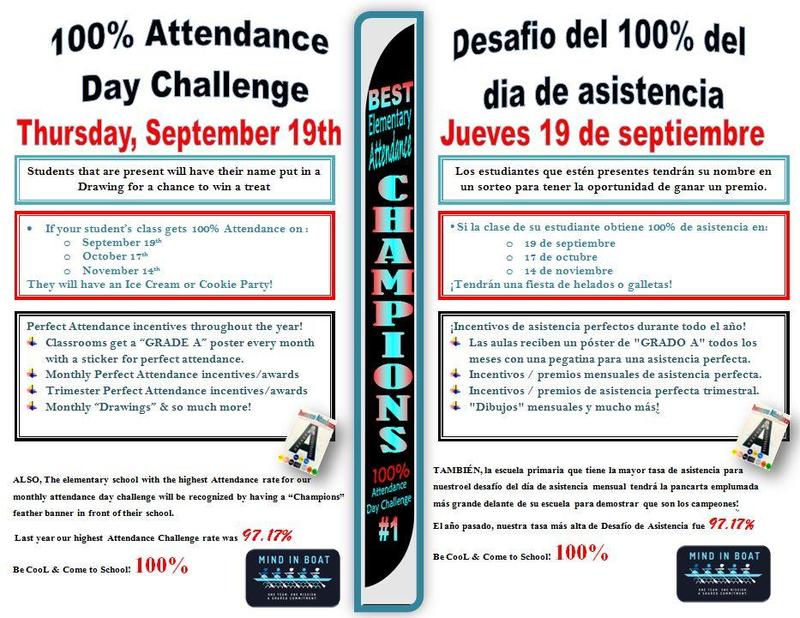 100% Attendance Day Challenge