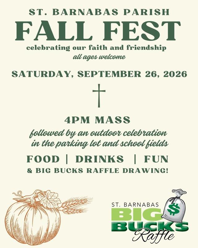 Fall Fest - Sept 26 Featured Photo