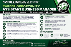 Assistant Business Manager Job Posting