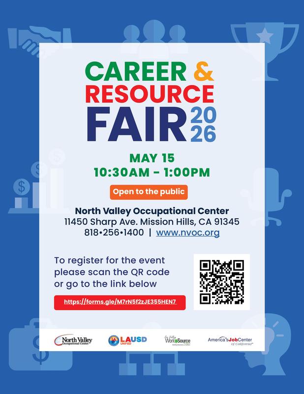 2026 NVOC Career & Resource Fair Flyer