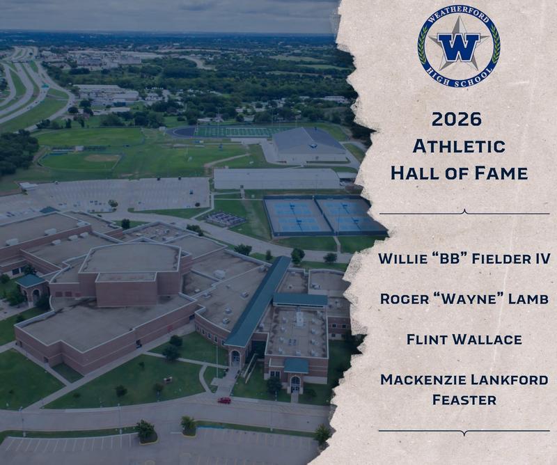Weatherford ISD Names 2026 Athletic Hall of Fame Inductees Featured Photo