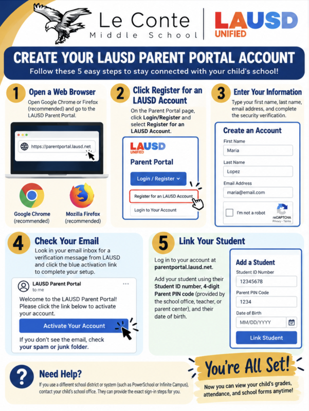 LAUSD Parent Portal Featured Photo