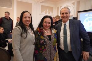 left to right: Turina Parker, Betty Rosa, Jeff Mattisona