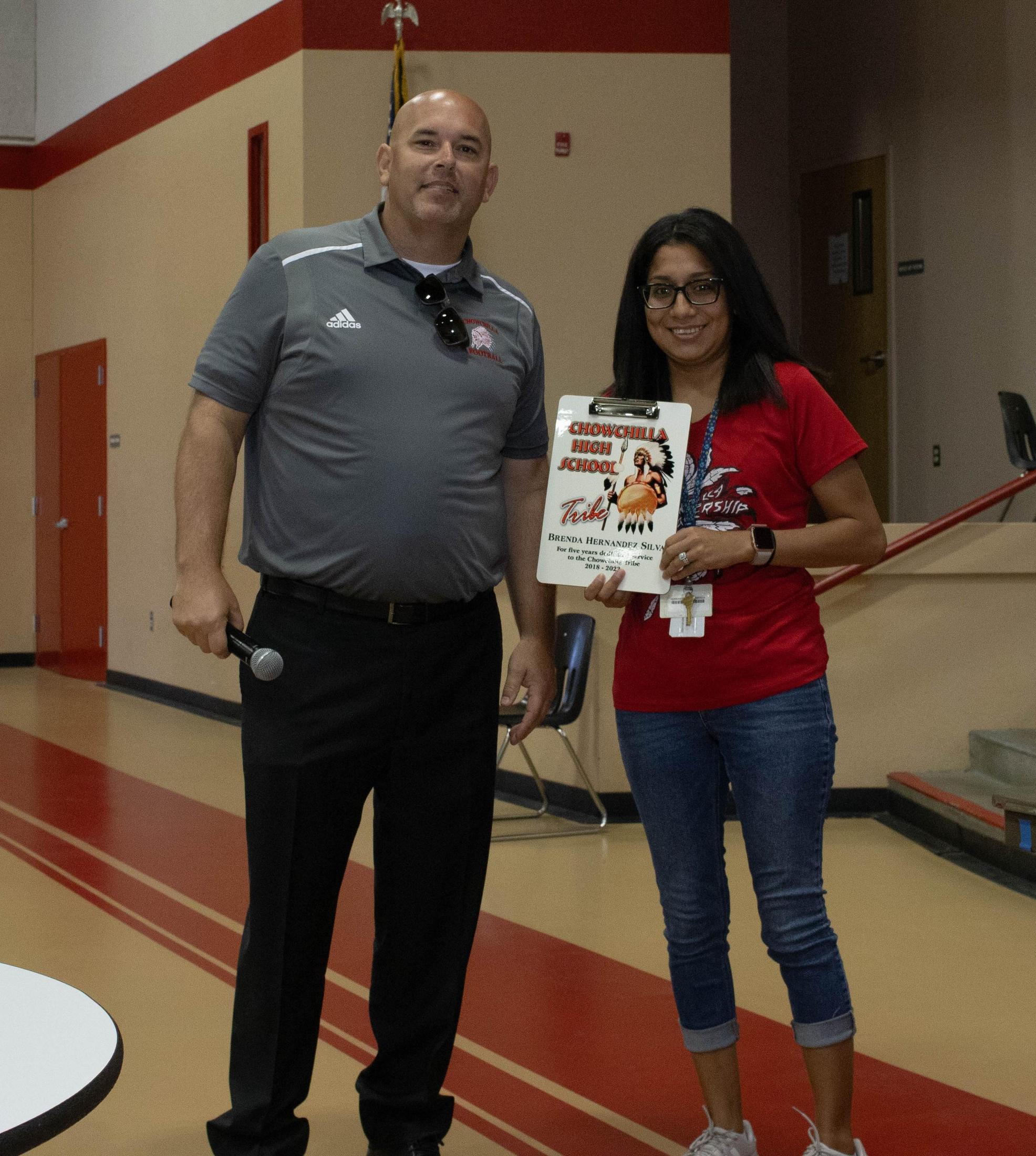 Chowchilla Union High School District enjoying breakfast