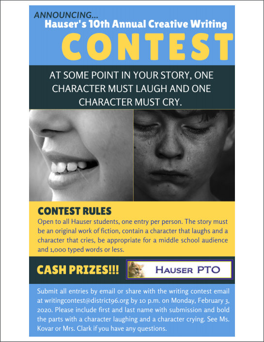 Writing Contest Featured Photo