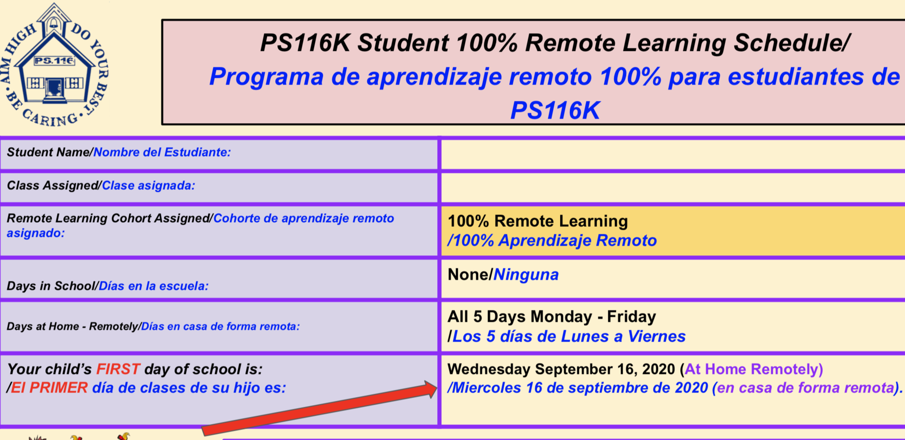Remote Schedule