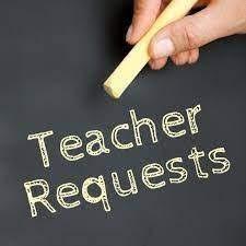 TEACHERS Click Here to Request Supplies/ Supplemental Materials/Repairs Featured Photo