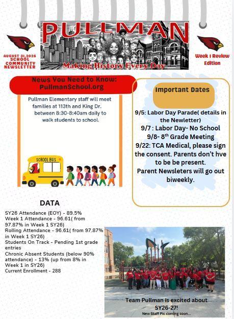 Newsletter Front Page
