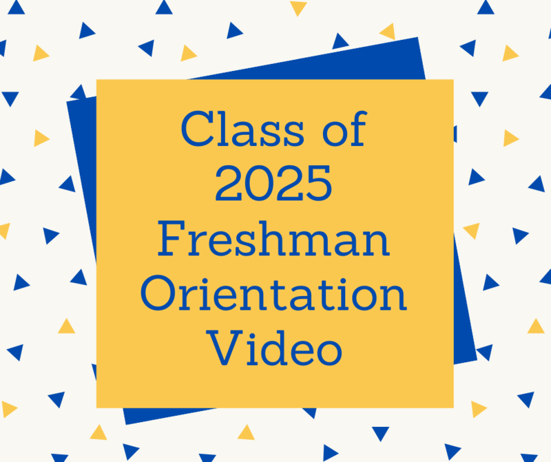 Rising Freshman Orientation Video Featured Photo
