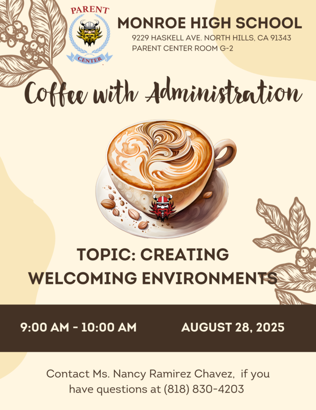 english - coffee with administration