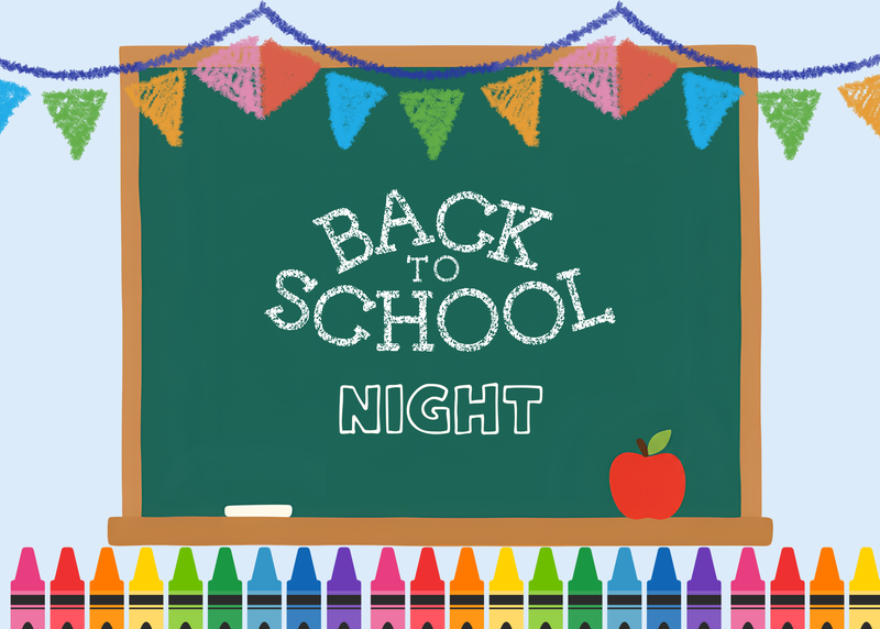 back to school night image