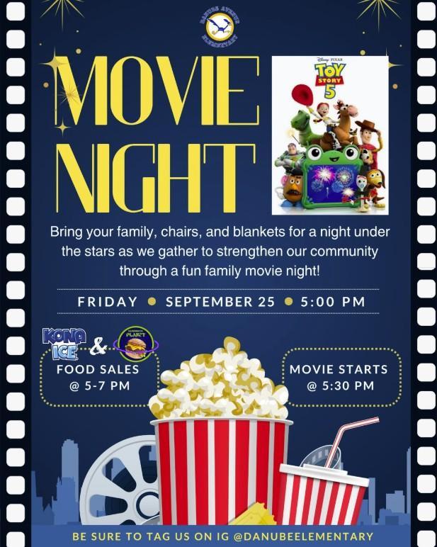 Fall Movie Night Friday, September 25