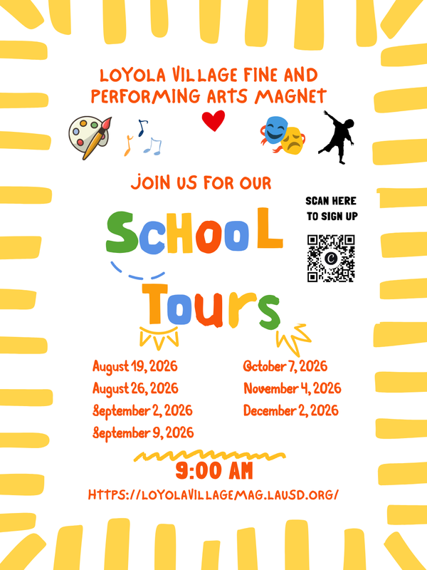 School Tours Flyer