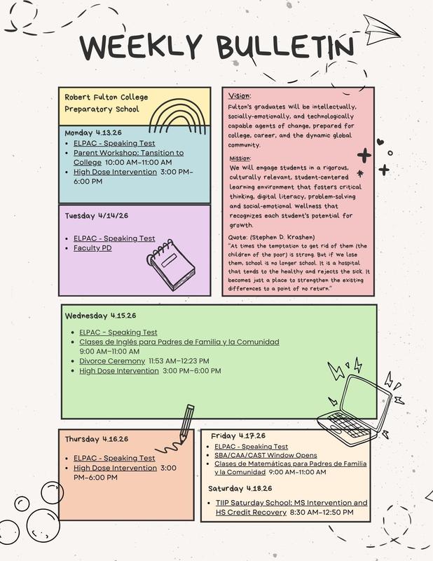 Weekly Bulletin