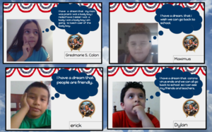 Students' dream quotes collage