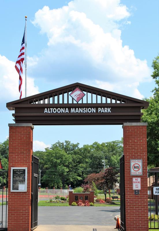 Mansion Park Stadium front gate
