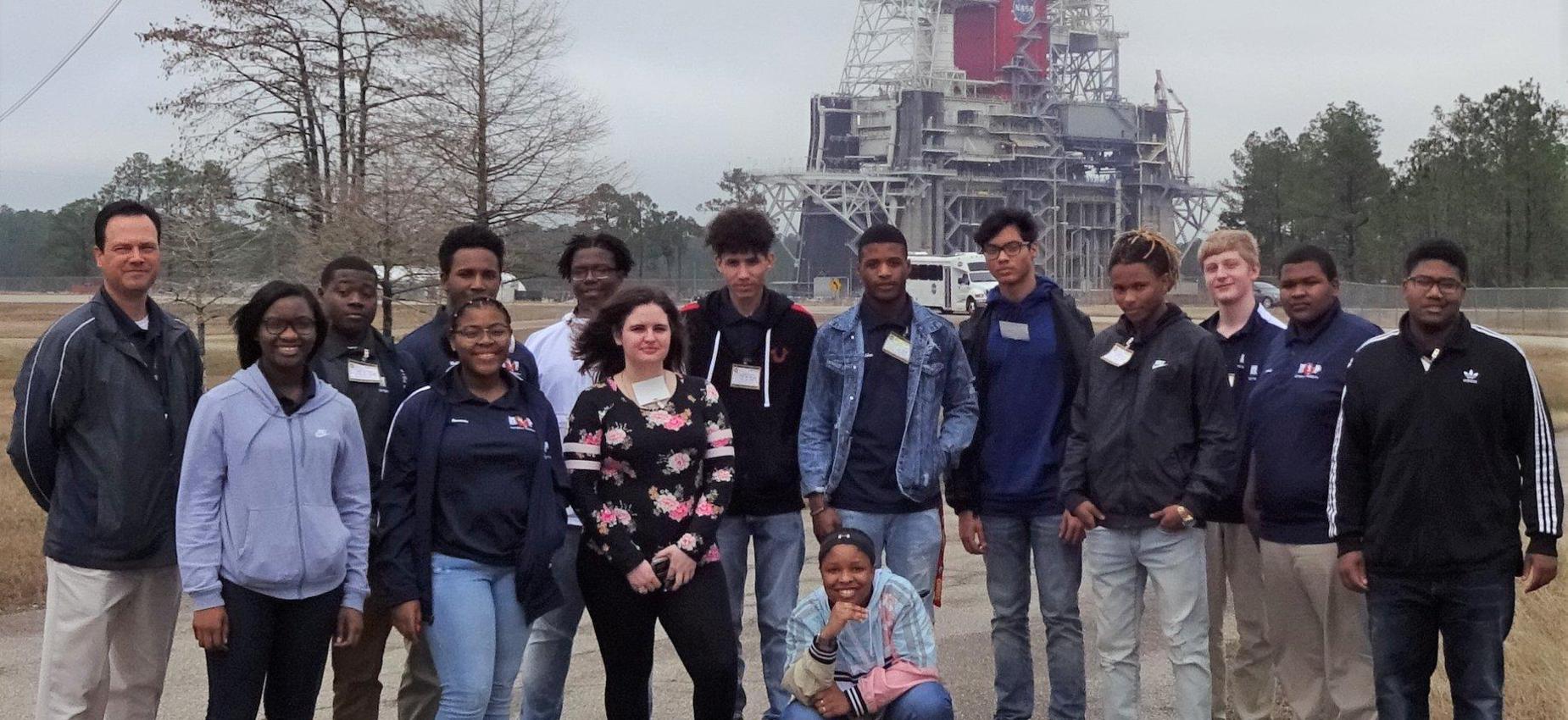 students on a field trip