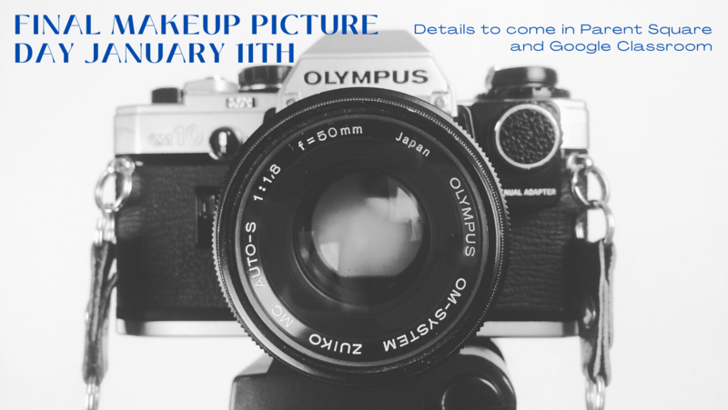 Final Makeup Picture Day January 11th