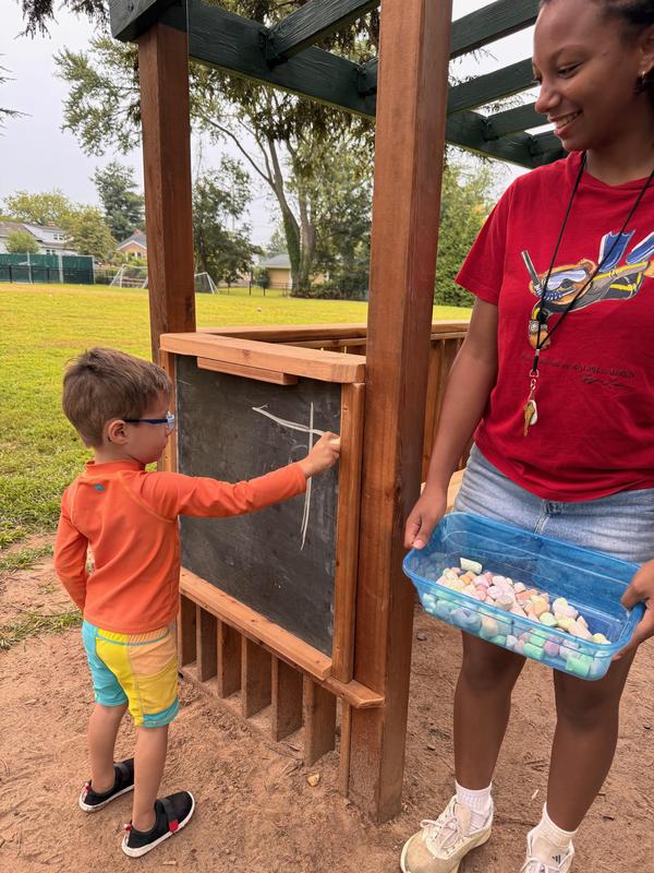 We Have a New Outdoor Play Structure