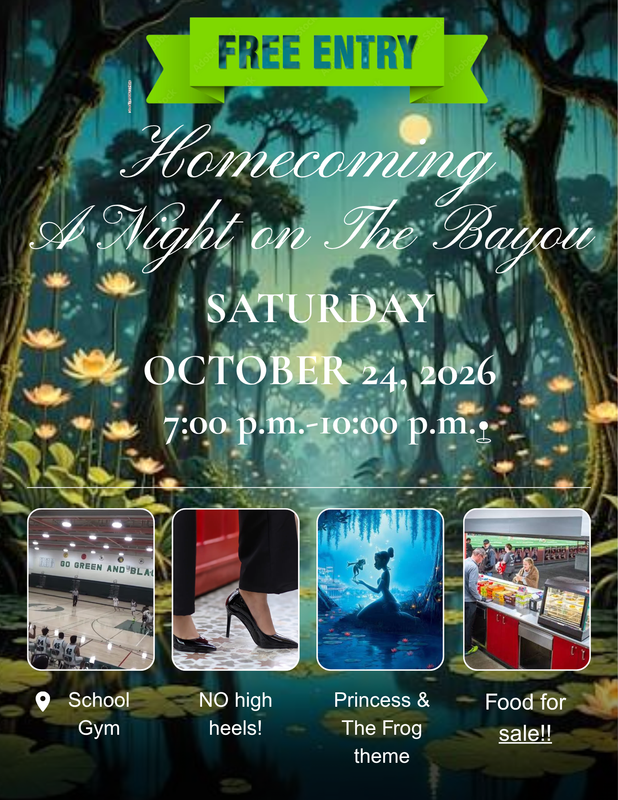 Join us for Homecoming on October 24th! Featured Photo