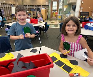 The first days of kindergarten