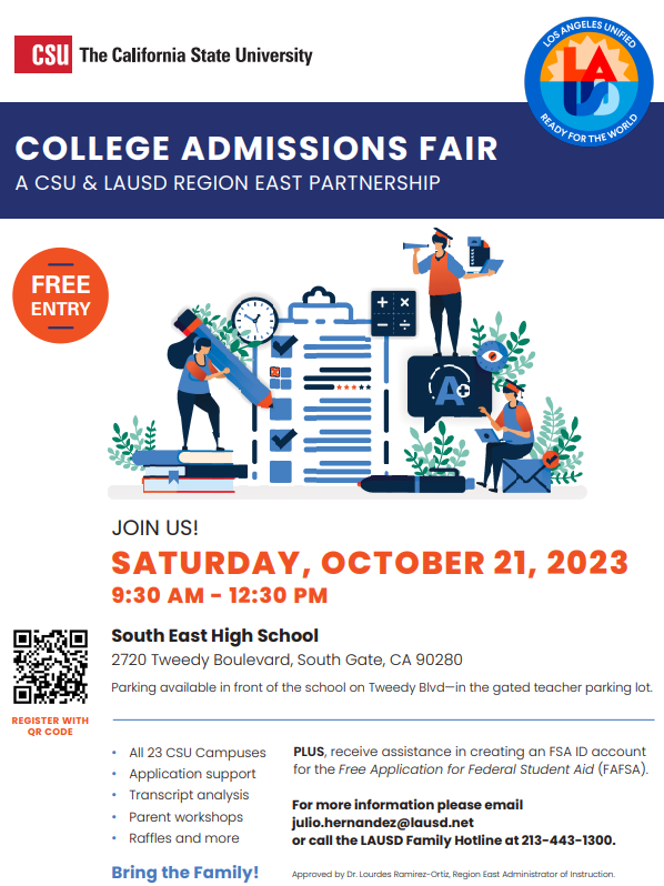 LAUSD College Fair Early College Academy LA Trade Tech College