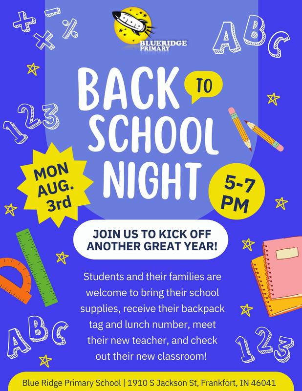 2026 Back to School Night Info Featured Photo