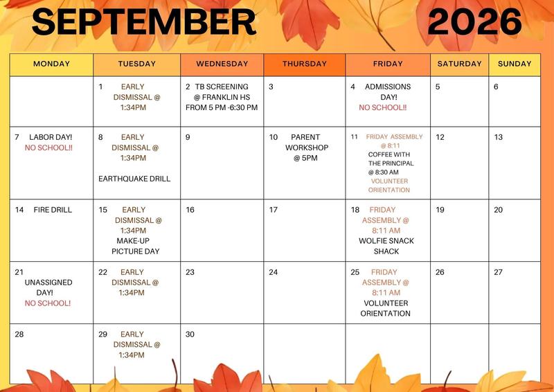 CALENDAR