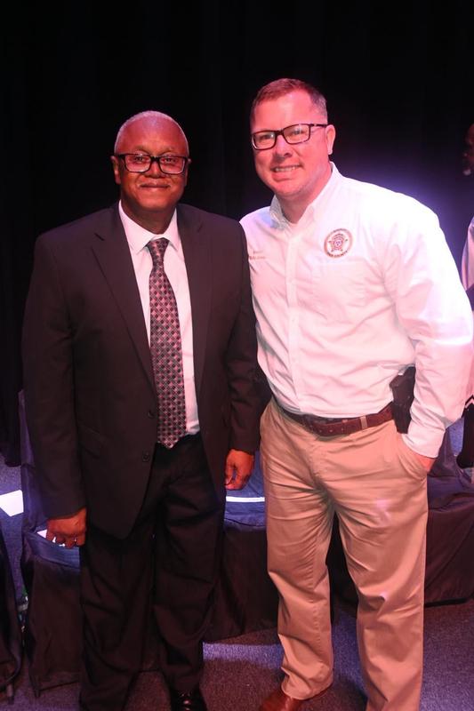 Sheriff Bryant “Wally” Jones and his team proudly attended the Inauguration Ceremony for Mayor Bruce Mullins and the newly sworn-in Board of Selectmen and Selectwomen for the City of McComb