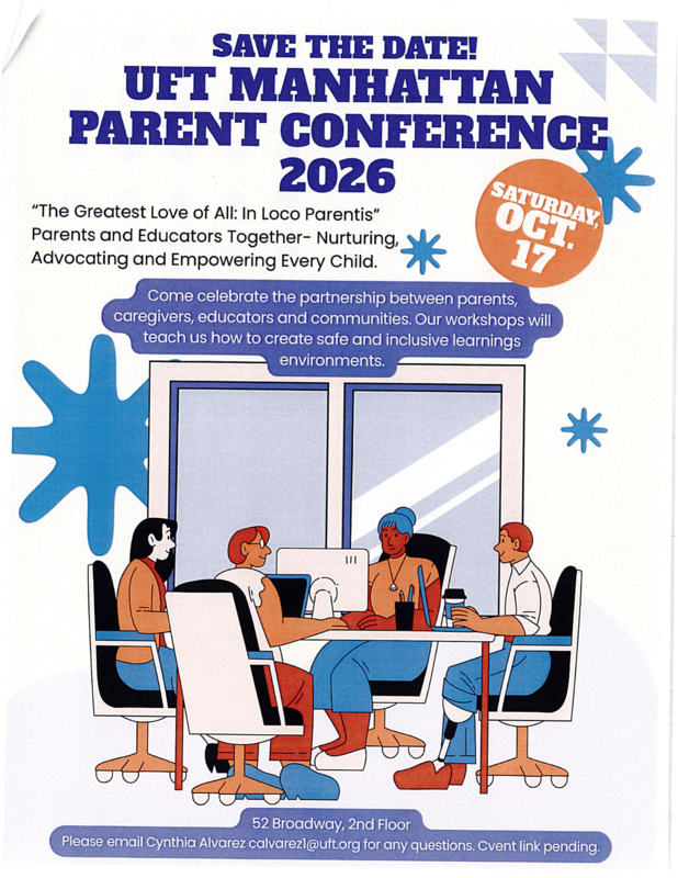 2026 UFT PARENT CONFERENCE - ENGLISH