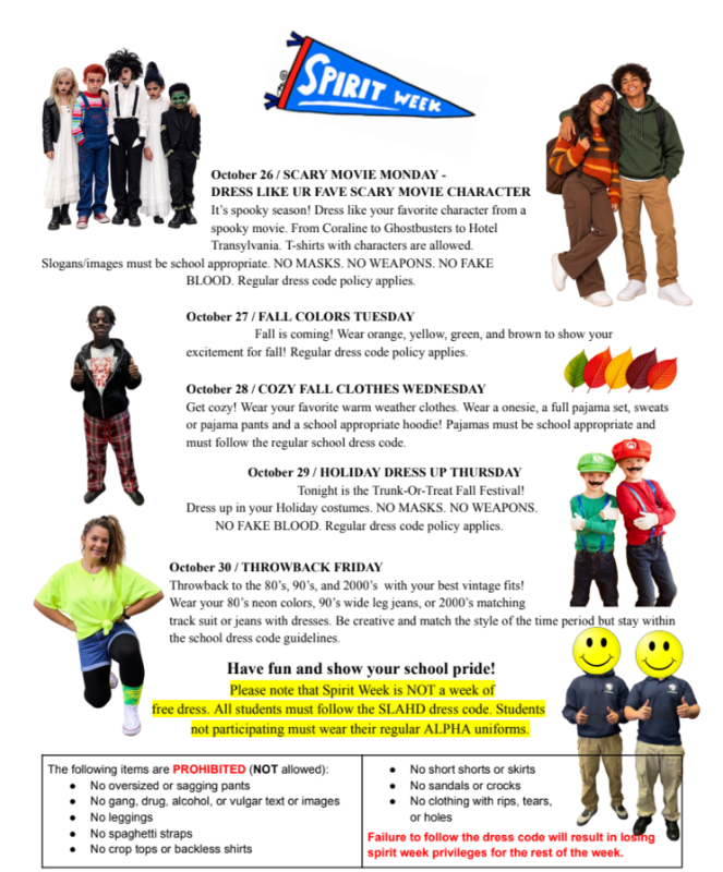 Halloween Spirit Week Thumbnail Image