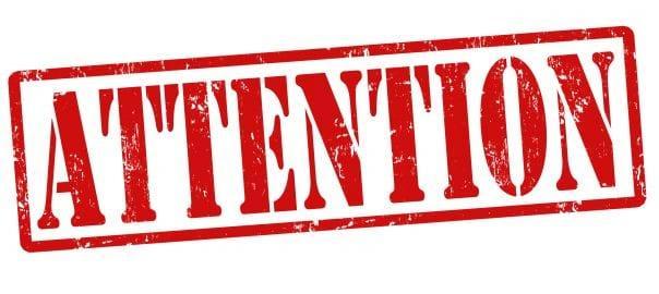 attention