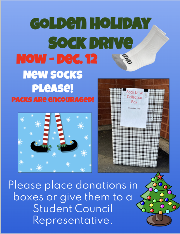 Student Council Sock Drive