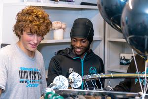 Students explore Craig's Closet