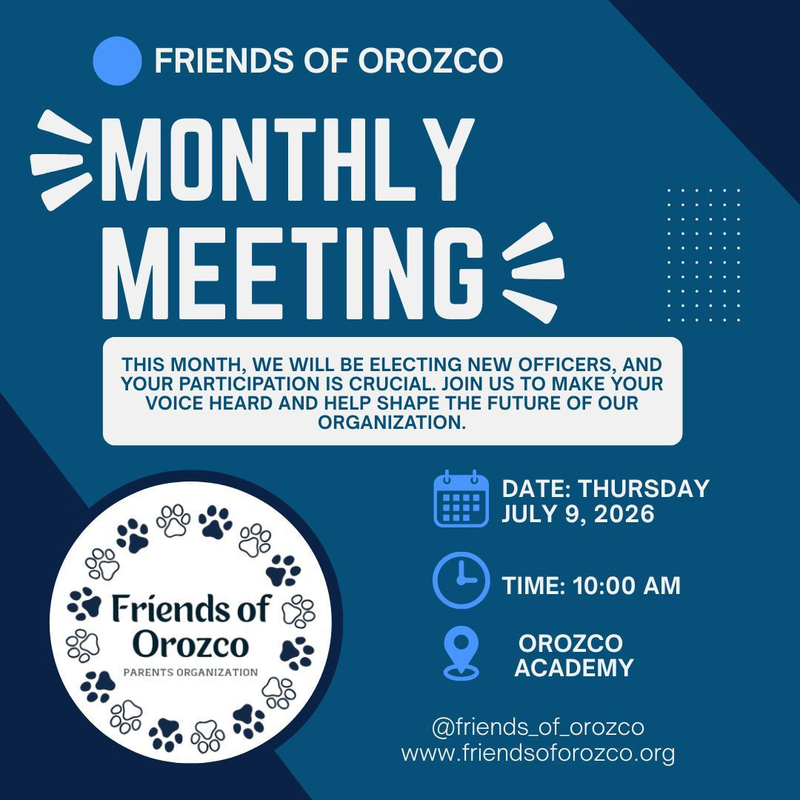 FOO Organizational Meeting (July 2026)