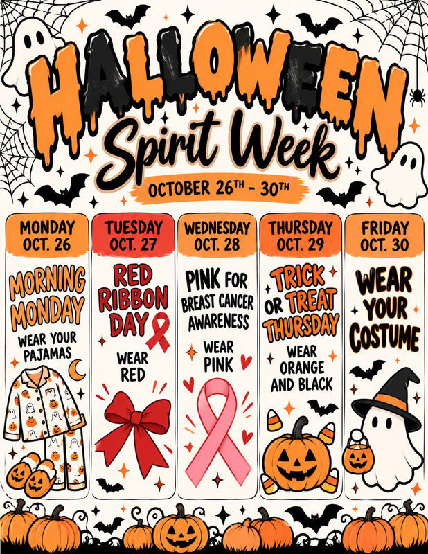 Spirit Week Flyer