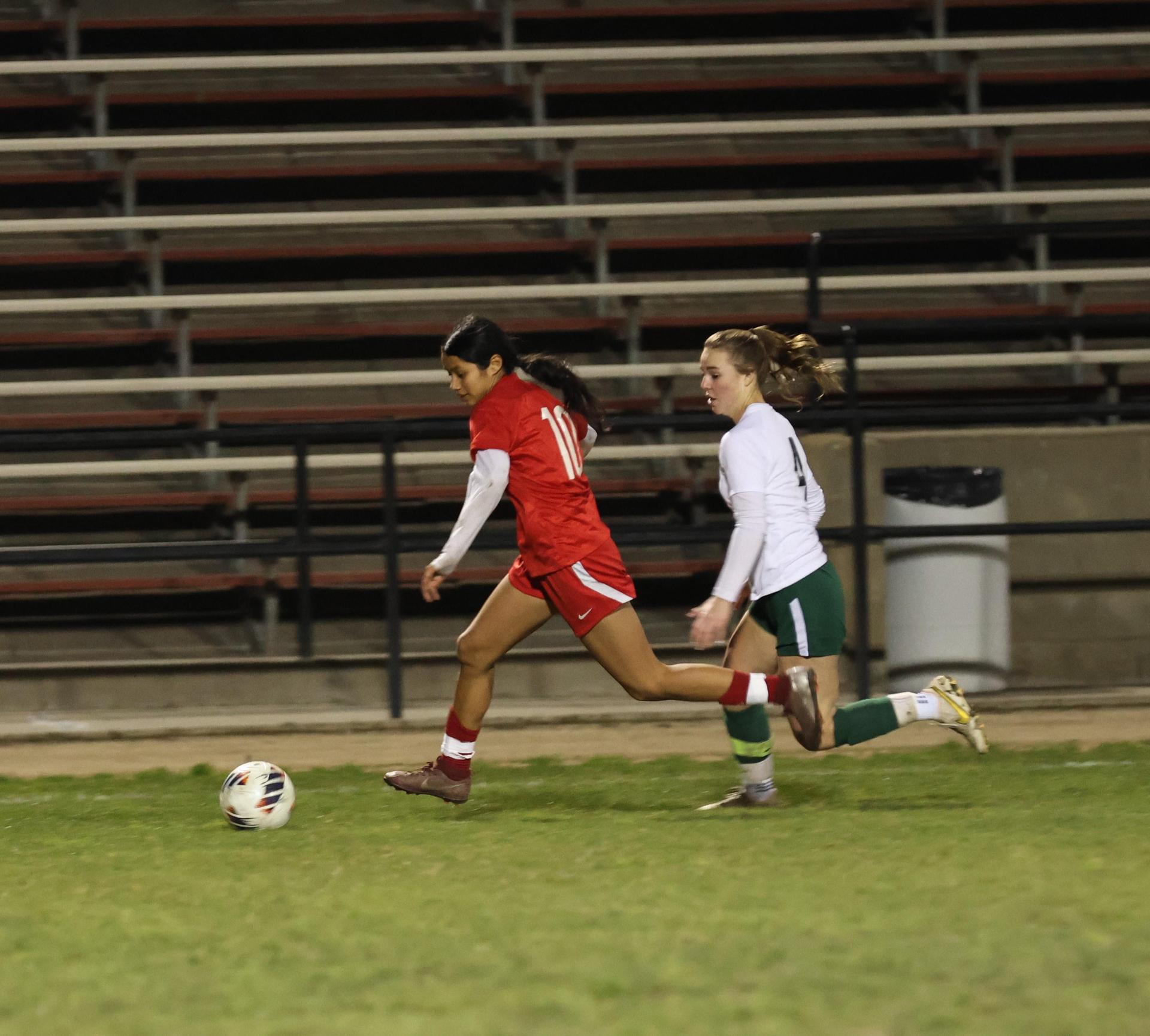 varsity girls soccer vs liberty